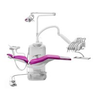 Fedesa Coral Lux - ультракомпактная стоматологическая установка с нижней/верхней подачей инструментов