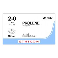 Шовный материал ПРОЛЕН 2/0, 90 см, синий Кол.-реж. 17 мм х 2, 1/2 Ethicon