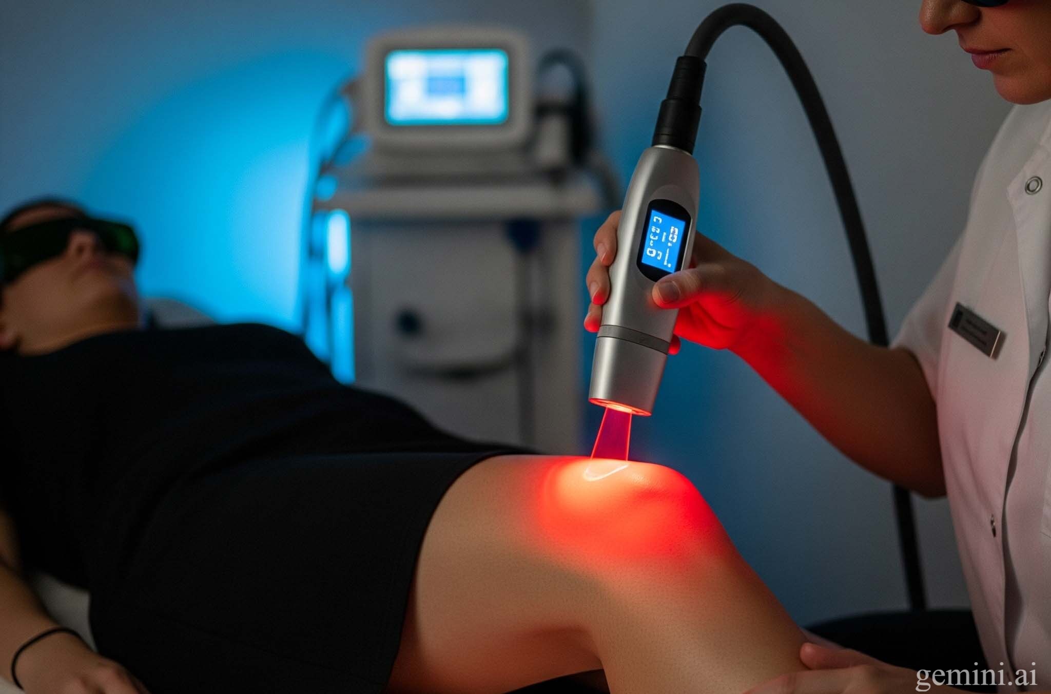 Аппарат для комбинированной терапии Gymna Combi 400V (ViP исполнение) с вакуумным модулем vaco 400 на мобильной тележке-подставке
