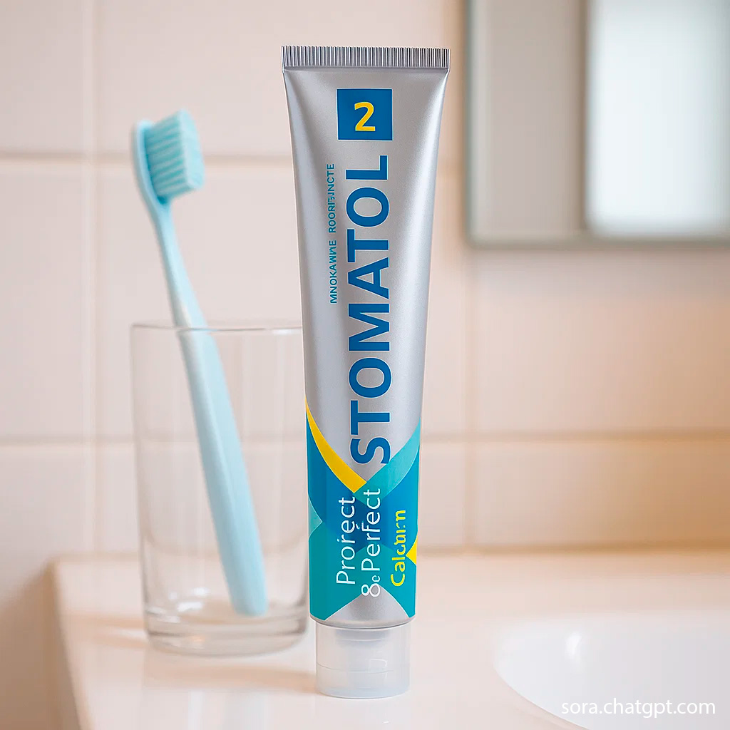Зубная паста STOMATOL 2 Calcium