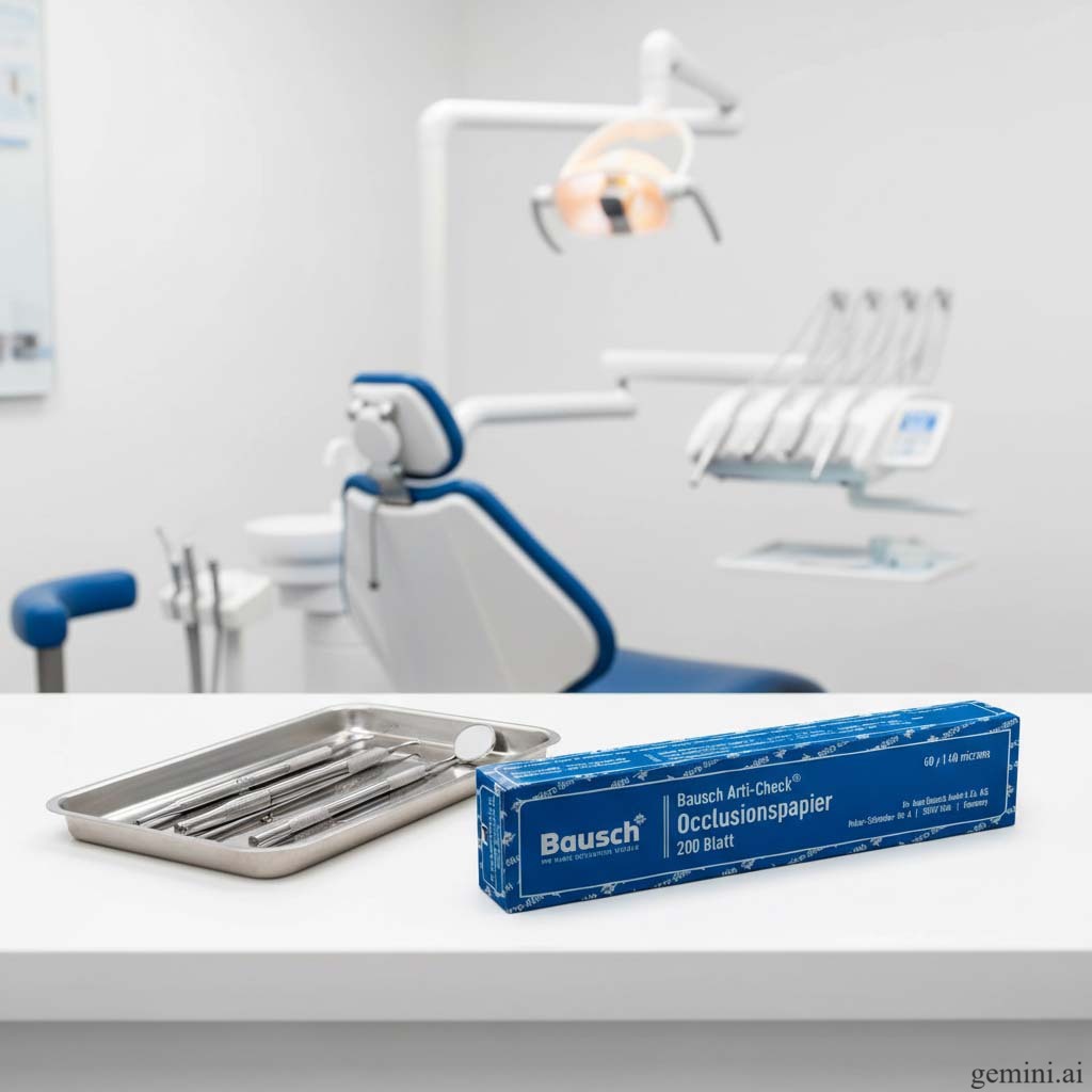 BK 09 бумага окклюзионная Bausch Arti-Check 200 листов, синяя 40 мкм