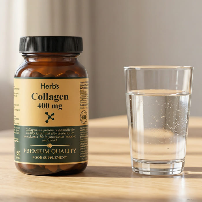 БАД к пище Herb's Коллаген 400 мг, таблетки Collagen