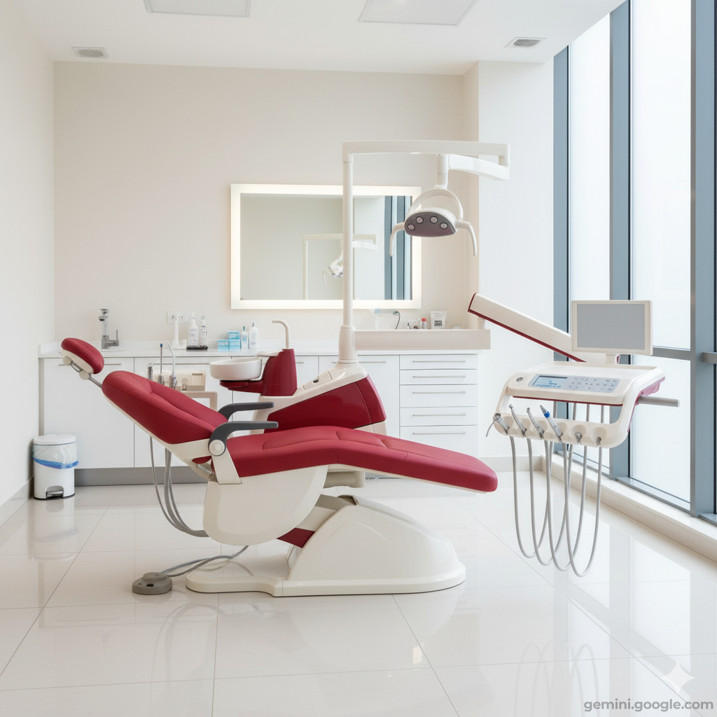 GreenMED S350 – Стоматологическая установка с нижней подачей 