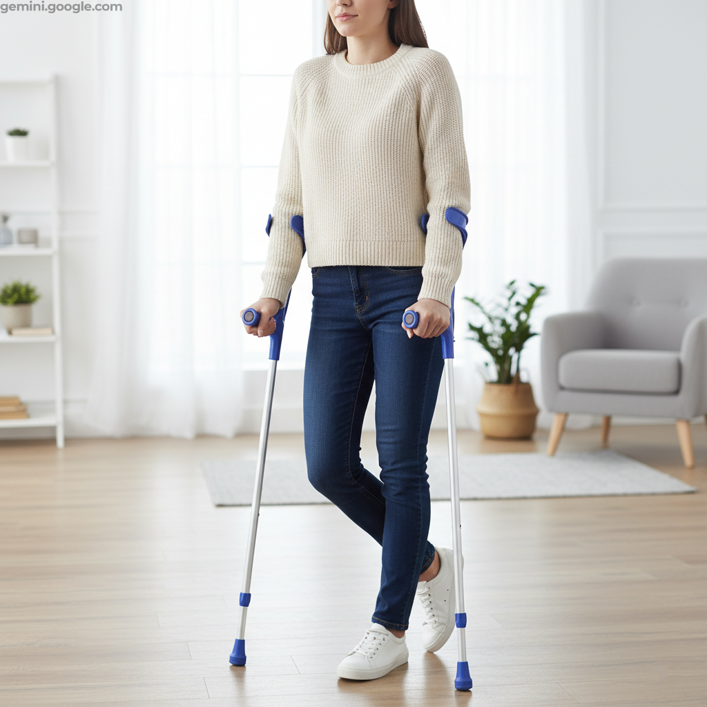 Костыль 222KL-Standart (Ergo-Grip) фиолетовый 