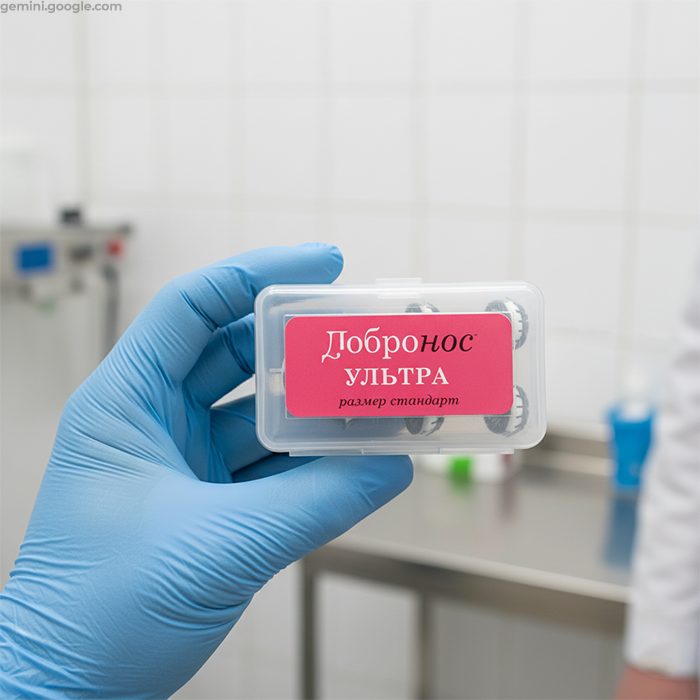 Фильтр для носа Добронос Ультра - стандарт, 3 шт/уп. 