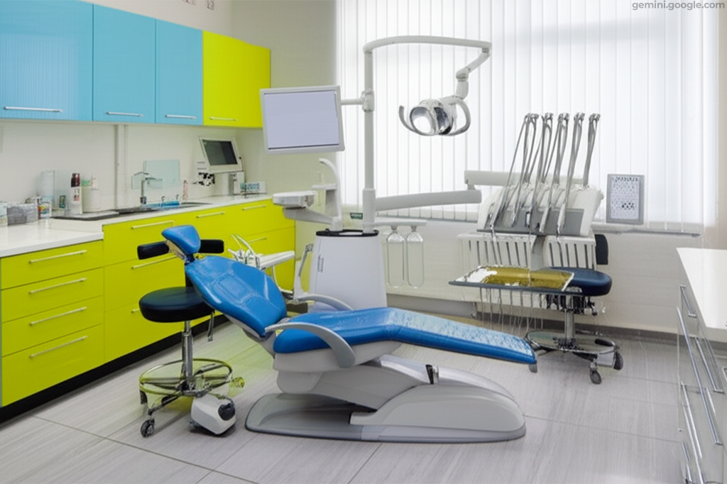 SILVERFOX 8000C-CRS0 Compact – стоматологическая установка с верхней подачей, без гидроблока и с мягкой обивкой 