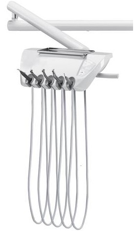 Diplomat Dental Adept DA110A - стационарная стоматологическая установка с верхней подачей инструментов