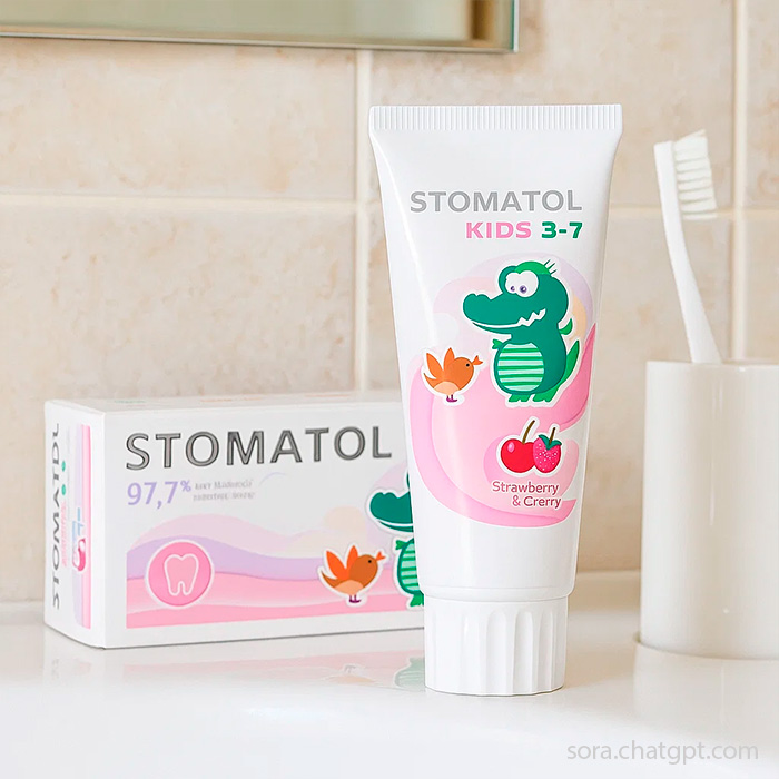 Детская зубная паста STOMATOL