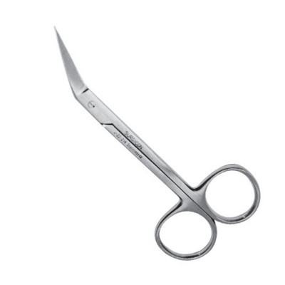 Ножницы десневые угловые по Iris, 115мм, Surgicon
