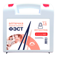 Аптечка первой помощи «ФЭСТ» для предприятий службы быта «АНТИСПИД»