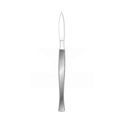 Скальпель хирургический остроконечный, простая ручка, 16 см, Fig, 9, Surgicon