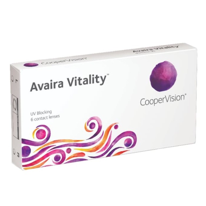 Контактная линза Avaira Vitality, 6pk (R:=8,4 D:=-03,25)