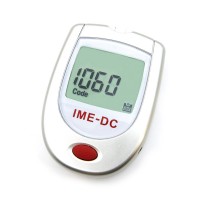 Глюкометр (Прибор портативный для определения уровня глюкозы в крови IME-DC PRINCE), 10 ланцетов в комплекте