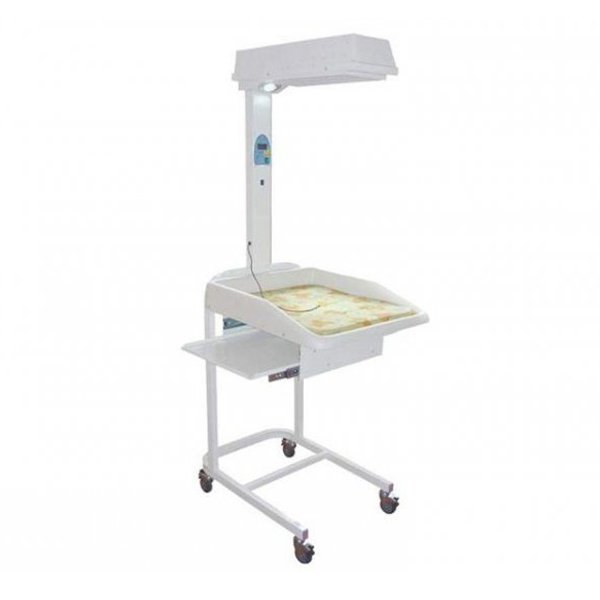 Стол для санитарной обработки новорожденных пеленальный с источником лучистого тепла Аист-1