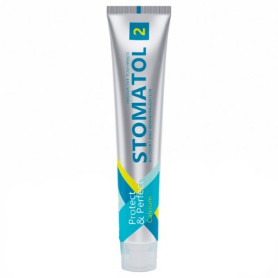 STOMATOL Зубная паста 2 Calcium 100гр