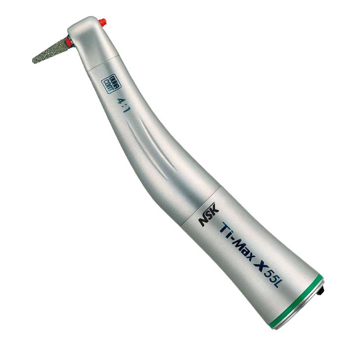 Ti-Max X55L - угловой наконечник с оптикой, NSK Nakanishi
