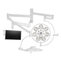 Светильник медицинский потолочный двухблочный с видеокамерой HD и дополнительной консолью «ЭМАЛЕД 602/602/Х»