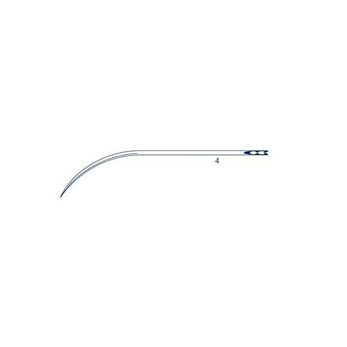 Игла хирургическая 4, серии A-506 полуизогнутая Medicor