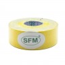 Лента кинезиологическая SFM-Plaster, на хлопковой основе, 2,5см Х 500см, желтого цвета, в диспенсере