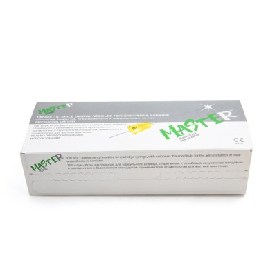 Иглы инъекционные одноразовые SIRIO (MASTER) 27Gx30 (0,4x30) Иглы инъекционные одноразовые SIRIO (MASTER) 27Gx30 (0,4x30)