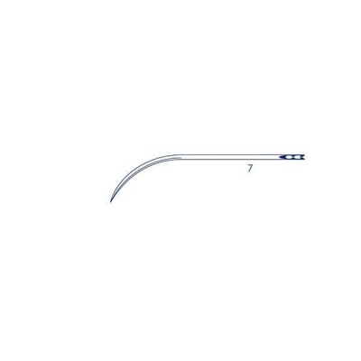 Игла хирургическая 7, серии A-506 полуизогнутая Medicor Игла хирургическая 7, серии A-506 полуизогнутая Medicor