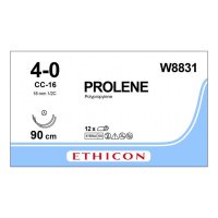 Шовный материал ПРОЛЕН 4/0, 90 см, синий СС 16 мм х 2, 1/2 Ethicon