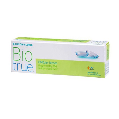 Контактная линза BioTrue ONEday 30pk* (R:=8,6 D:=-01,75)