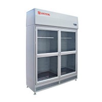 Шкаф стерильного хранения с распашными дверями для фармацевтических производств (КД 442.120.31, штанги для развешивания)