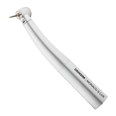 Monaco S LUX - турбинный наконечник с LED подсветкой, с мини-головкой и переходником, Densim