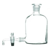 Склянка-аспиратор с краном и пр. пробкой 10000 мл (бутыль Вульфа)