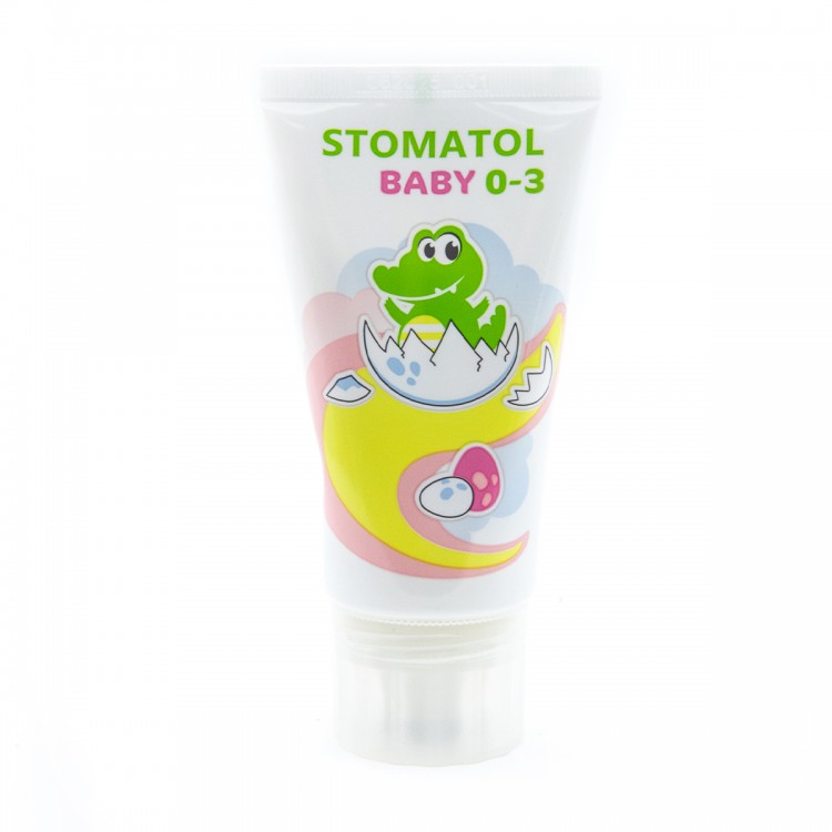 STOMATOL Зубная паста детская 0-3 лет Baby 50гр STOMATOL Зубная паста детская 0-3 лет Baby 50гр