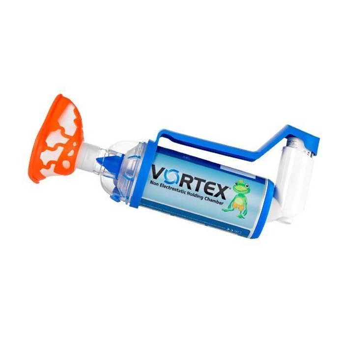 Антистатическая клапанная камера/спейсер VORTEX тип 051 с маской Божья коровка для младенцев от 0 до 2 лет с аксессуарами PARI