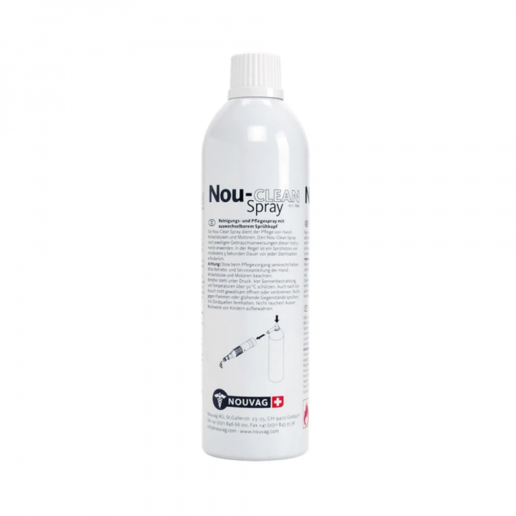 Nou-Clean Spray - масло-спрей для очистки инструментов, без распылителя, 500 мл