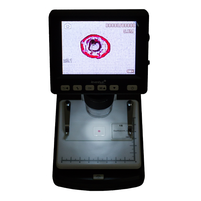 Микроскоп цифровой Levenhuk DTX 500 LCD