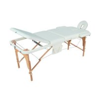 Массажный стол складной деревянный JF-AY01 3-х секционный М/К