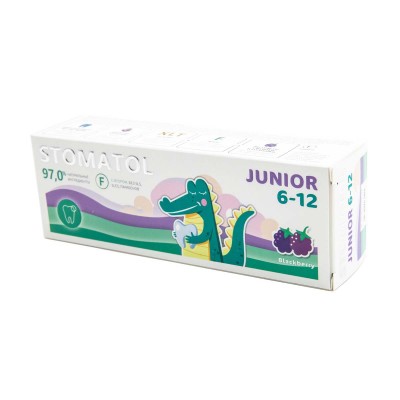 STOMATOL Зубная паста детская 6-12 лет Junior 75гр