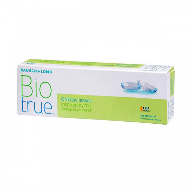 Контактная линза BioTrue ONEday 30pk* (R:=8,6 D:=-05,50)