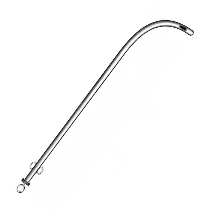 Катетер металлический Male, 27 см, тип  Fig. 18, Surgicon