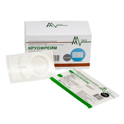 Пластырь медицинский фиксирующий Круофрейм 6 х 7 см, уп/100 шт Пластырь медицинский фиксирующий Круофрейм 6 х 7 см, уп/100 шт