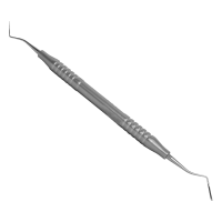 Кюрета стоматологическая, модель 1 длина 0, 9 мм, 17,5 см, пустотелая ручка KLS Martin