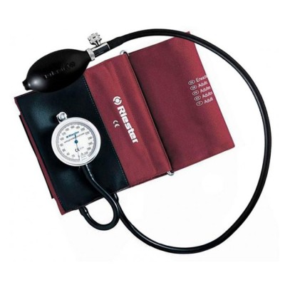 Механический тонометр Sphygmotensiophone, манжета из хлопка с кольцом стандартная, Riester Механический тонометр Sphygmotensiophone, манжета из хлопка с кольцом стандартная, Riester