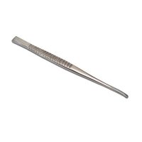 Долото с рифленой ручкой желобоватое изогнутое 4 мм Surgiwell