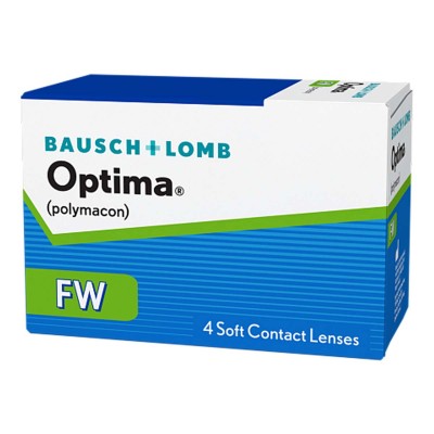 Контактная линза Optima FW, 4pk (R:=8,7 D:=-02,00)