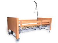 Функциональная электрическая кровать для лежачих больных Vermeiren LUNA с раздельными боковинами (в комплекте с матрасом) Vermeiren