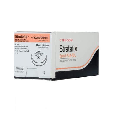 Шовный материал Stratafix Spiral PGA-PCL 2/0, двунаправл.36+36см, н/окр. Кол. 36 мм х 2, 1/2 Ethicon 12 шт в коробке Шовный материал Stratafix Spiral PGA-PCL 2/0, двунаправл.36+36см, н/окр. Кол. 36 мм х 2, 1/2 Ethicon 12 шт в коробке