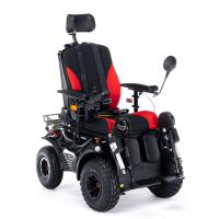 Инвалидная кресло-коляска с электроприводом OPTIMUS 2, комплектация RS