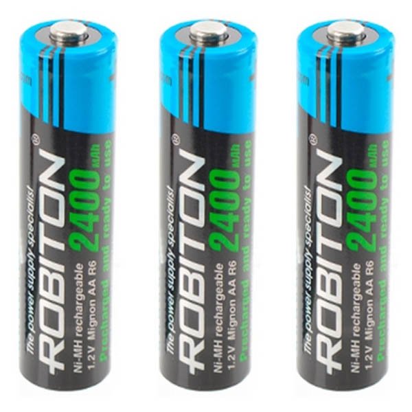 Аккумулятор ROBITON RTU2400MHAA-2 BL2 - 3 шт. › Купить оптом и в ...