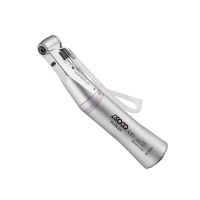 SOCO B20-7 - понижающий угловой наконечник для имплантологии, 20:1, фиброоптика, внешняя и внутренняя подача воды SOCO B20-7 - понижающий угловой наконечник для имплантологии, 20:1, фиброоптика, внешняя и внутренняя подача воды