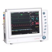 Прикроватный многофункциональный монитор пациента с Nellcor-датчиками PC-9000b Армед