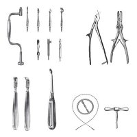 Набор инструментов хирургических нейрохирургический (для трепанации черепа) ПТО Медтехника